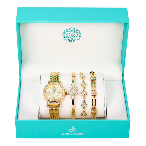 Ladies Watch and 3on Bracelet Set - L4W-102