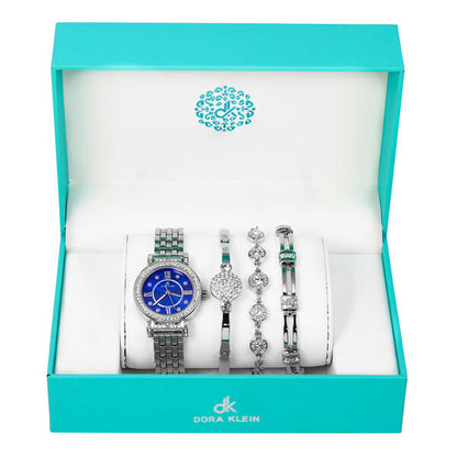 Ladies Watch and 3on Bracelet Set - L4W-102