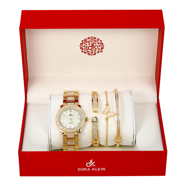 Ladies Watch and 3on Bracelet Set - L4W-105