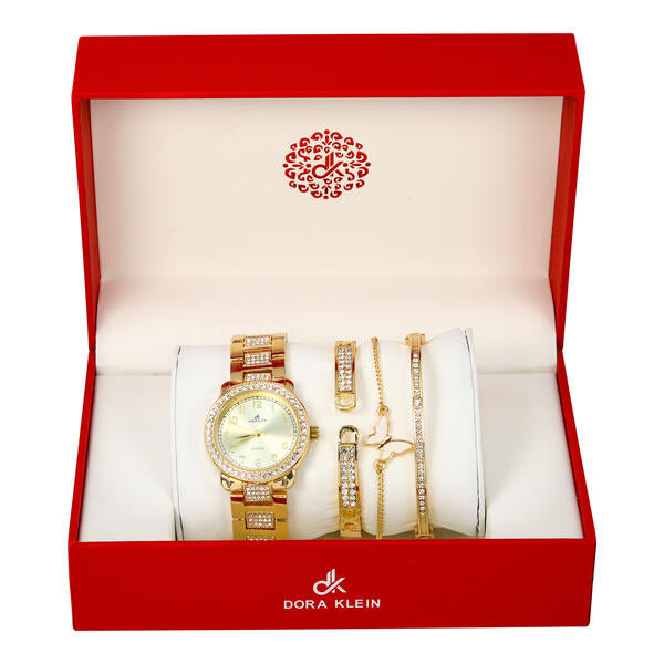 Ladies Watch and 3on Bracelet Set - L4W-105