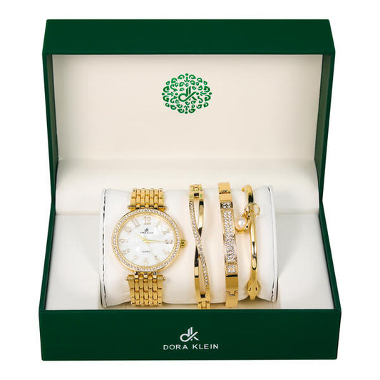 Ladies Watch and 3on Bracelet Set - L4W-101