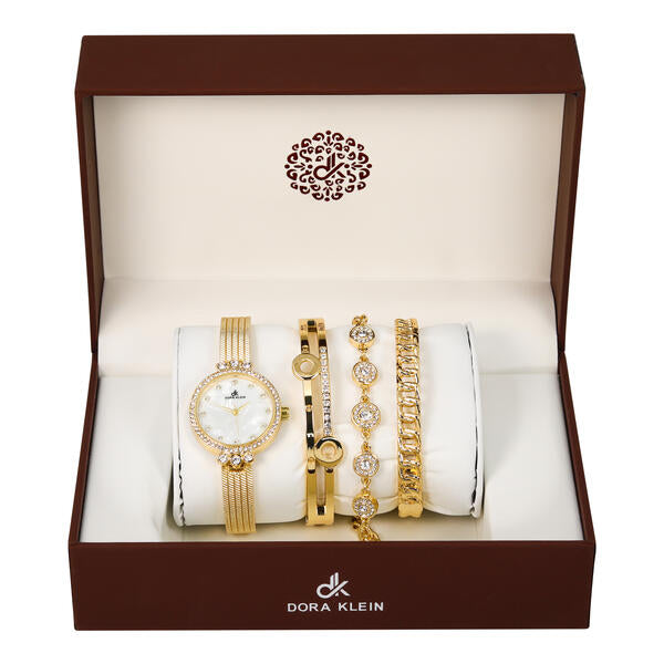 Ladies Watch and 3on Bracelet Set - L4W-103
