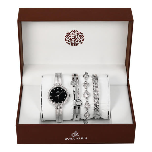 Ladies Watch and 3on Bracelet Set - L4W-103