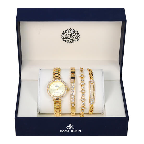 Ladies Watch and 3on Bracelet Set - L4W-104