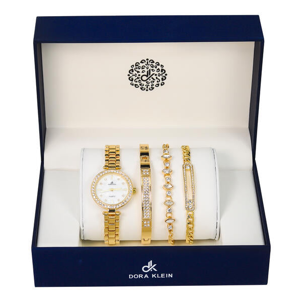 Ladies Watch and 3on Bracelet Set - L4W-104