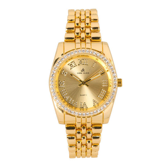 Ladies DK 35mm Metal Band Watch - 9911B-MB