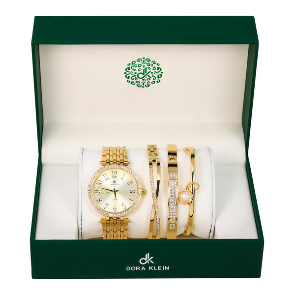 Ladies Watch and 3on Bracelet Set - L4W-101