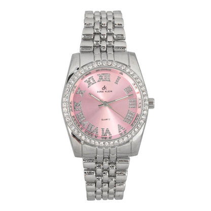 Ladies DK 35mm Metal Band Watch - 9911B-MB