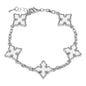Black Multi Cross Bracelet - HBRS-105