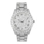 Urban Iced Out 44mm Metal Band Watch - 9034W-MB