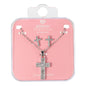 Ladies Cross Necklace & Earring Set - DD-SET-009