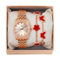 Ladies Watch and Clover Bracelet Set - LWBR-903