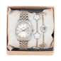 Ladies Watch and Clover Bracelet Set - LWBR-903