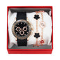 Men's Watch and Clover Bracelet Set - W2BR-008