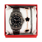 Men's Watch and Clover Bracelet Set - W2BR-009