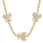 4mm Butterfly Tennis Chain - HSCH-410