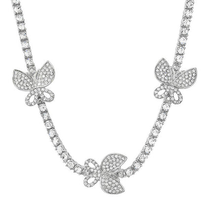 4mm Butterfly Tennis Chain - HSCH-410