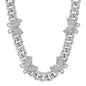 13mm Butterfly Iced Cuban Chain - HSCH-412