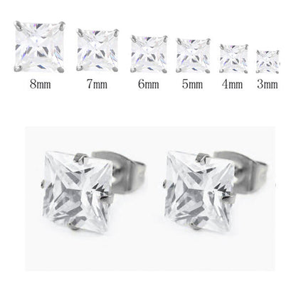 8mm Square Studs - SE-305