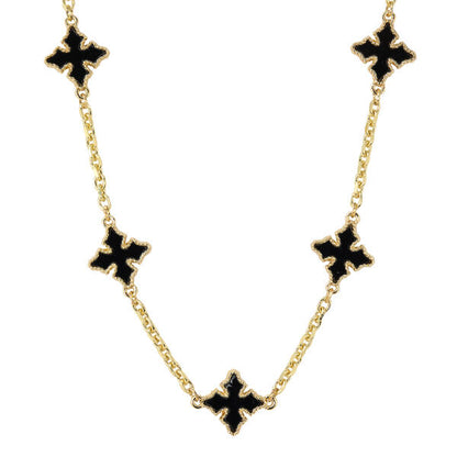 Multi Cross Necklace - CRCH-60