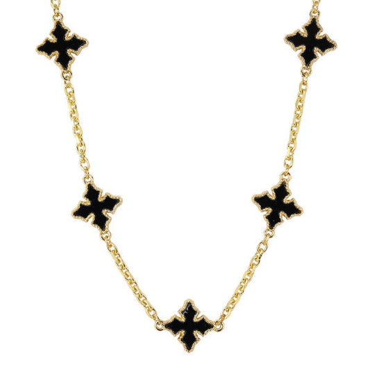 Multi Cross Necklace - CRCH-60