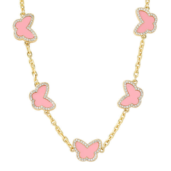 Butterfly Clover Necklace - HCHS-106