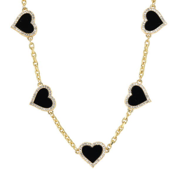 Heart Clover Necklace - HCHS-112