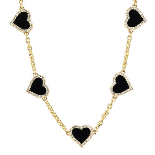 Heart Clover Necklace - HCHS-112