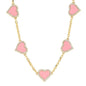 Heart Clover Necklace - HCHS-110