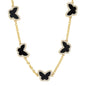 Butterfly Clover Necklace - HCHS-108
