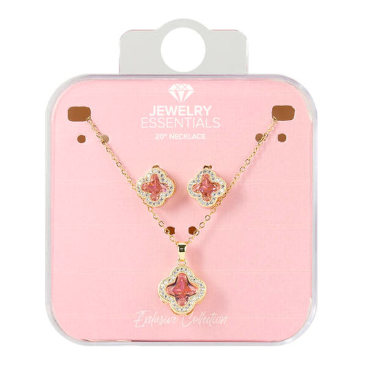 Ladies Pendant Earring in Acrylic Box - EP-156