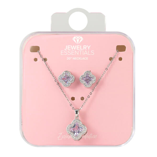 Ladies Pendant Earring in Acrylic Box - EP-157