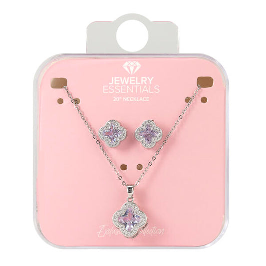 Ladies Pendant Earring in Acrylic Box - EP-157