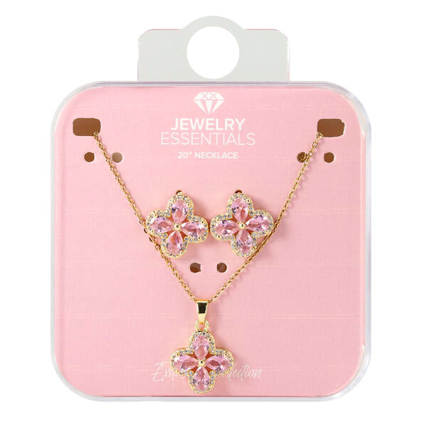 Ladies Pendant Earring in Acrylic Box - EP-150