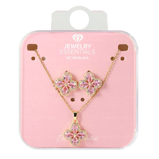 Ladies Pendant Earring in Acrylic Box - EP-150