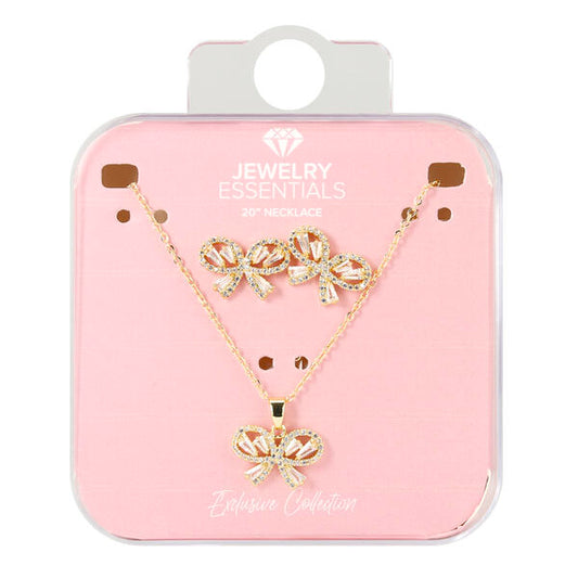 Ladies Pendant Earring in Acrylic Box - EP-154