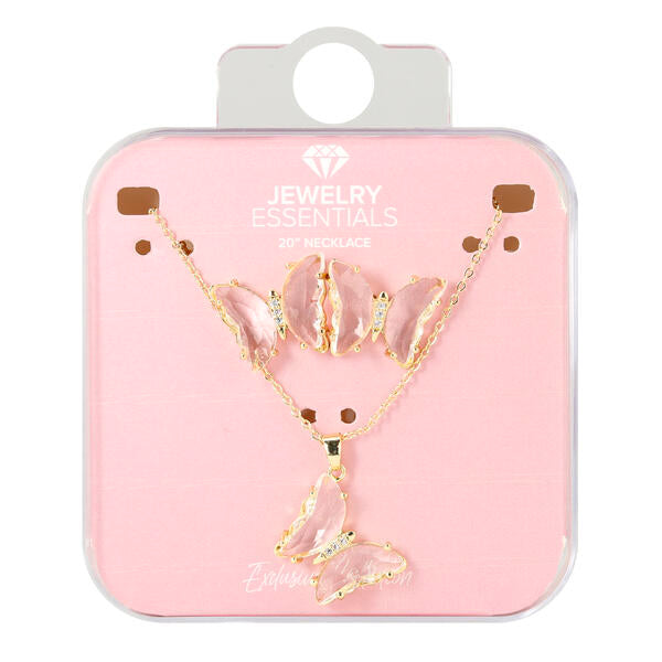 Ladies Pendant Earring in Acrylic Box - EP-153