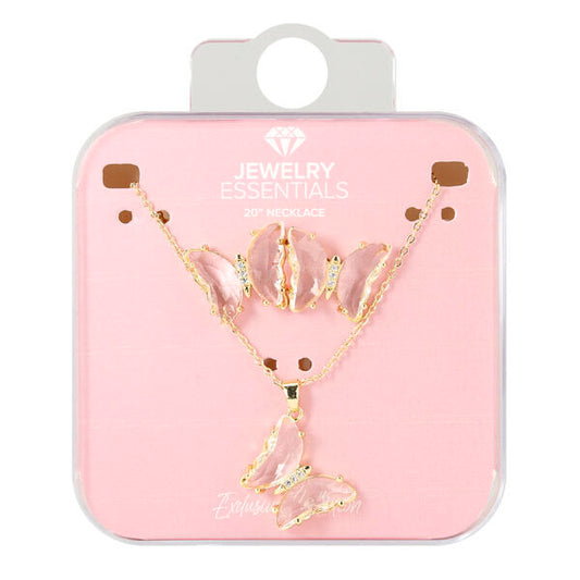 Ladies Pendant Earring in Acrylic Box - EP-153
