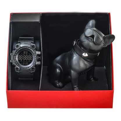 Men's Watch and Bulldog Speaker Gift Set - MSS-104