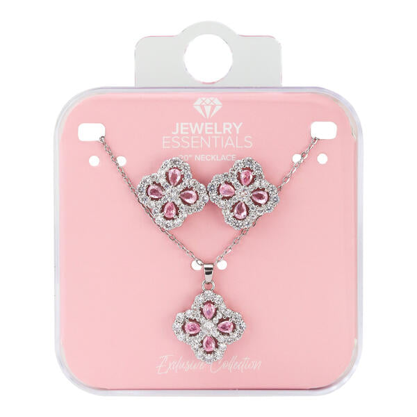 Ladies Pendant Earring in Acrylic Box - EP-160