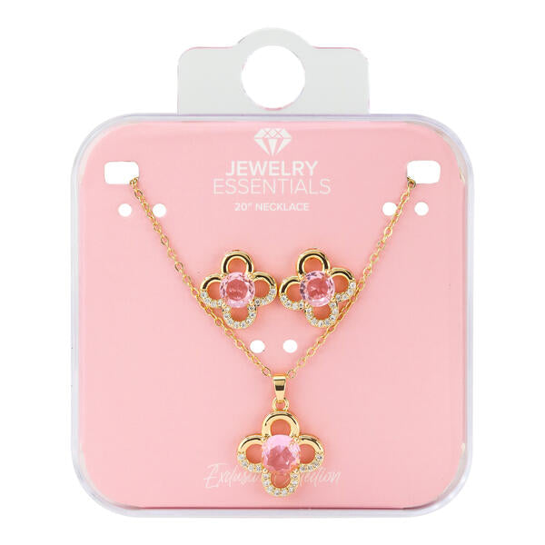 Ladies Pendant Earring in Acrylic Box - EP-159