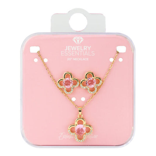 Ladies Pendant Earring in Acrylic Box - EP-159