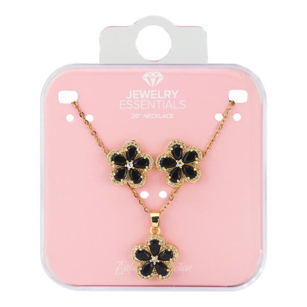 Ladies Pendant Earring in Acrylic Box - EP-158