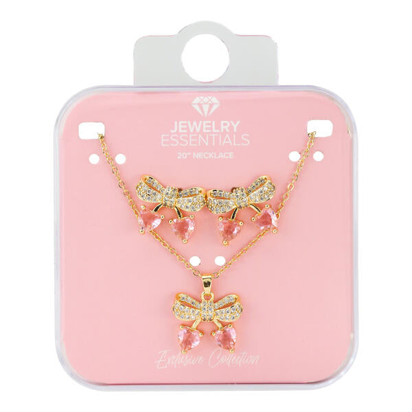 Ladies Pendant Earring in Acrylic Box - EP-161