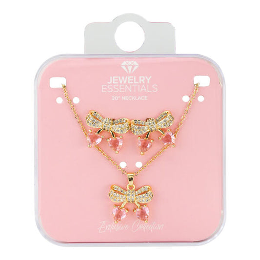 Ladies Pendant Earring in Acrylic Box - EP-161