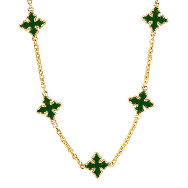Multi Cross Necklace - CRCH-61
