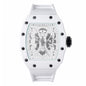 Iced Out 42.5mm Tonneau Watch - 9686-SB