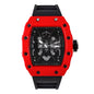 Iced Out 42.5mm Tonneau Watch - 9686-SB