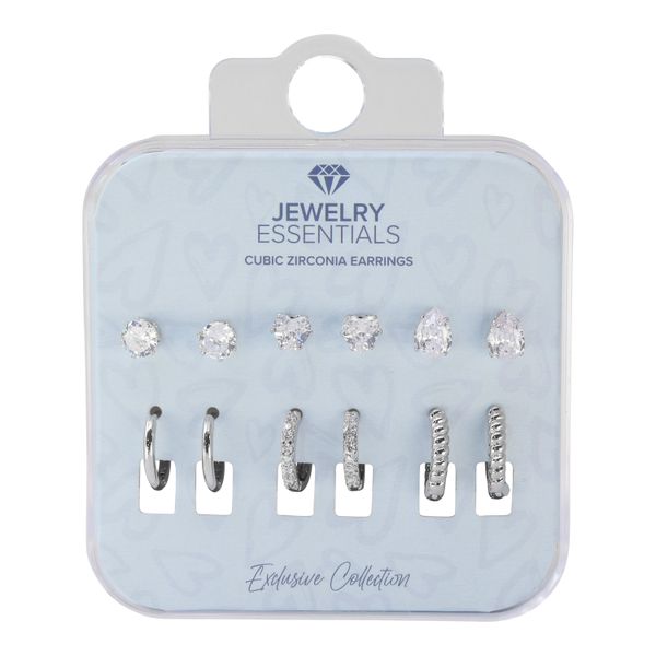 Carded 6on Earring Sets -  6ONER-AST-3