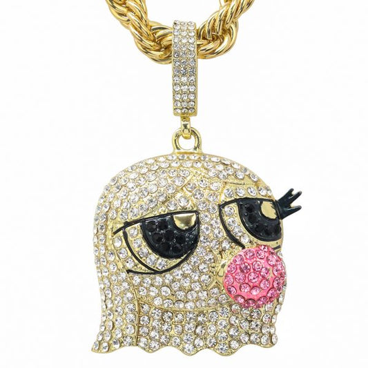 Carded 5K Pendant with Tennis Chain -  101-20